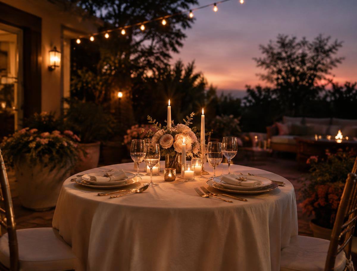 10th anniversary patio dinner, Verrado